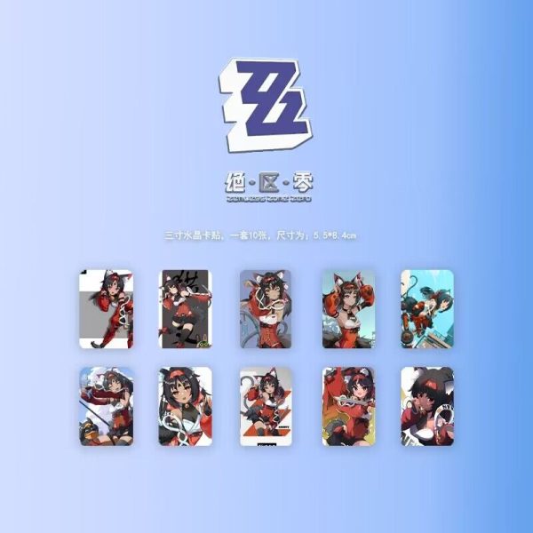 Zenless Zone Zero Nekomiya Mana Zzz Photobook Album Art Photo Book Set Poster Photocard Card Sticker Acrylic Stand Keychain Pin Badge