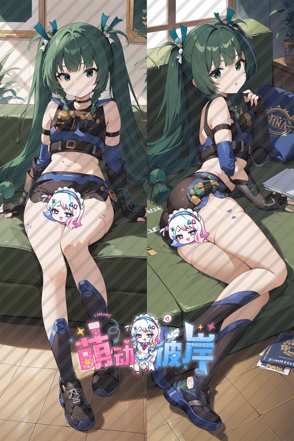 Zenless Zone Zero Qingyi Anime Girl Dakimakura Hugging Body Pillow — image 3