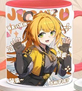 Zenless Zone Zero Ju Fufu Mug Cute Student Office Coffee Cup