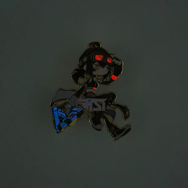 Zenless Zone Zero - Glow In The Dark - Hard Enamel Enamel Ellen Joe, Grace Howard, Alexandrina, Von Lycaon Pin