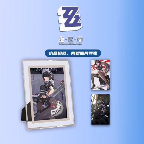 Zenless Zone Zero Ellen Joe Zzz Photobook Album Art Photo Book Set Poster Photocard Card Sticker Acrylic Stand Keychain Pin Badge