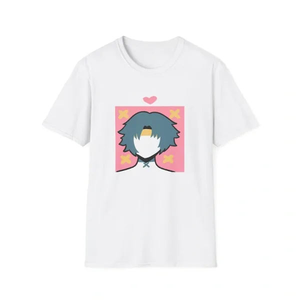 Harumasa Fan Zenless Zone Zero Softstyle T-Shirt Subtle Casual Cosplay Meme Fangirl Fanboy Streetwear Graphic Tee Subtle Minimalistic Unisex