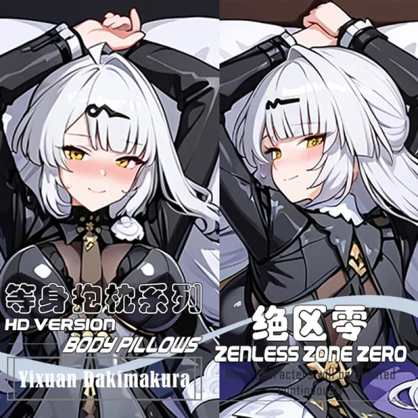 Zenless Zone Zero Yi Xuan New Outfit Dakimakura Hugging Body Pillow Case ZZZ Pillow Cushion Cover Bedding