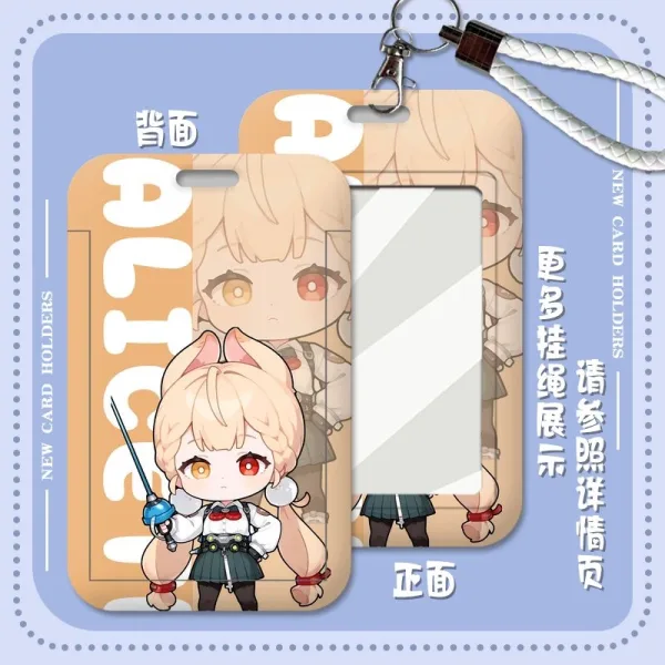 Zenless Zone Zero Alice Thymefield, Ukinami Yuzuha ZZZ Card Holder