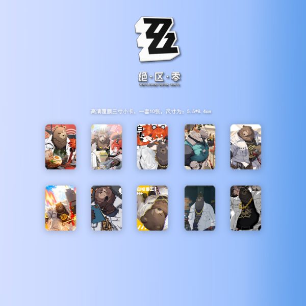 Zenless Zone Zero Ben Bigger Zzz Photobook Album Art Photo Book Set Poster Photocard Card Sticker Acrylic Stand Keychain Pin Badge (Copy)
