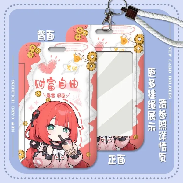 Zenless Zone Zero Alice Thymefield, Ukinami Yuzuha ZZZ Card Holder