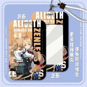 Zenless Zone Zero Alice Thymefield, Ukinami Yuzuha ZZZ Card Holder