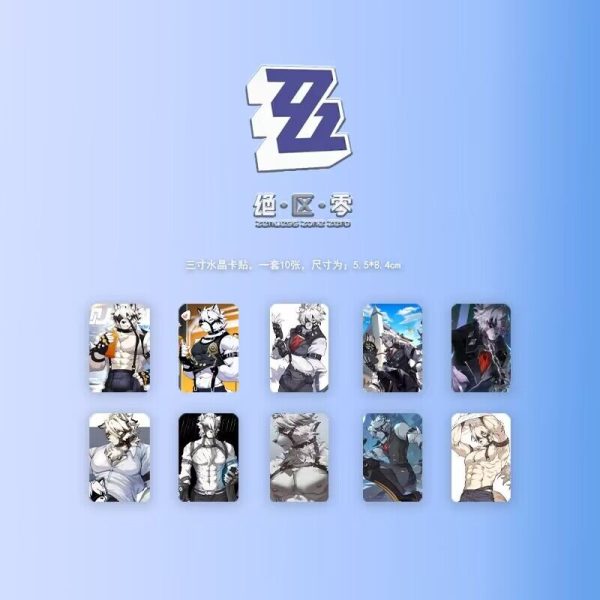 Zenless Zone Zero Von Lycaon Zzz Photobook Album Art Photo Book Set Poster Photocard Card Sticker Acrylic Stand Keychain Pin Badge