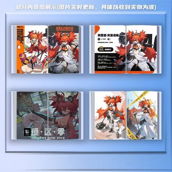 Zenless Zone Zero Koleda Zzz Photobook Album Art Photo Book Set Poster Photocard Card Sticker Acrylic Stand Keychain Pin Badge