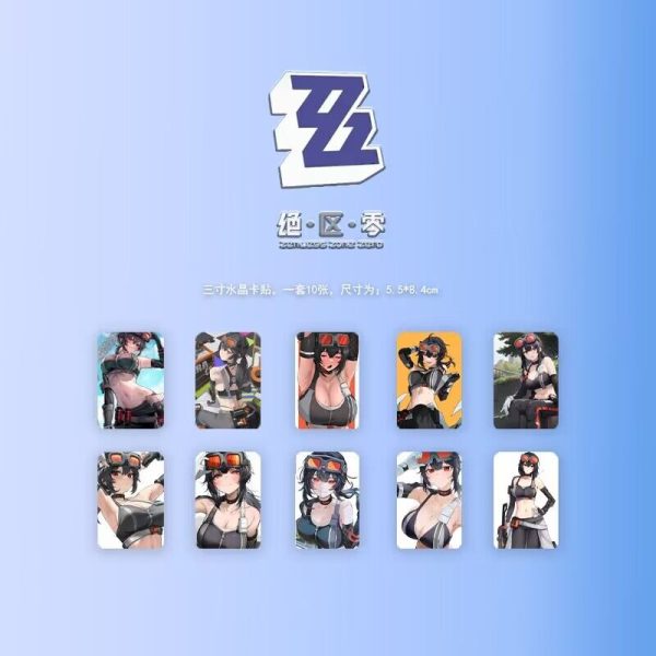Zenless Zone Zero Grace Howard Zzz Photobook Album Art Photo Book Set Poster Photocard Card Sticker Acrylic Stand Keychain Pin Badge