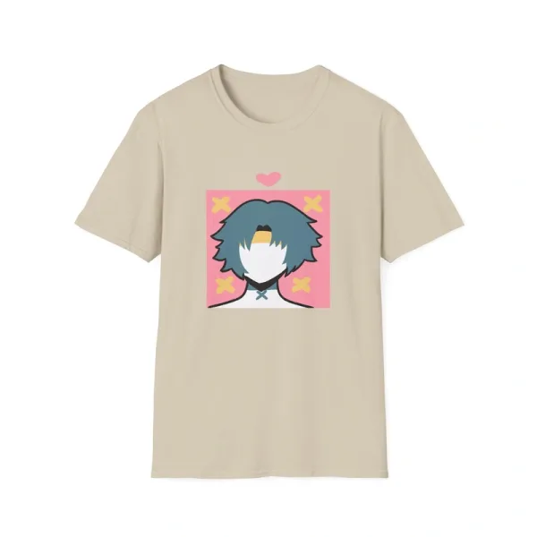 Harumasa Fan Zenless Zone Zero Softstyle T-Shirt Subtle Casual Cosplay Meme Fangirl Fanboy Streetwear Graphic Tee Subtle Minimalistic Unisex