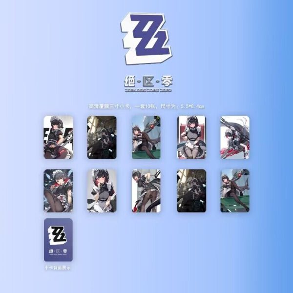 Zenless Zone Zero Ellen Joe Zzz Photobook Album Art Photo Book Set Poster Photocard Card Sticker Acrylic Stand Keychain Pin Badge