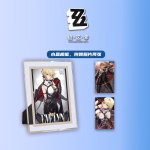 Zenless Zone Zero Evelyn Chevalier Zzz Photobook Album Art Photo Book Set Poster Photocard Card Sticker Acrylic Stand Keychain Pin Badge