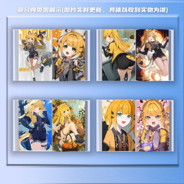 Zenless Zone Zero Ju Fufu Zzz Photobook Album Art Photo Book Set Poster Photocard Card Sticker Acrylic Stand Keychain Pin Badge
