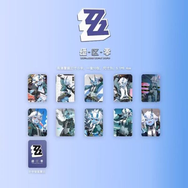 Zenless Zone Zero Soukaku Zzz Photobook Album Art Photo Book Set Poster Photocard Card Sticker Acrylic Stand Keychain Pin Badge