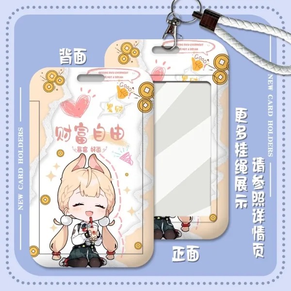 Zenless Zone Zero Alice Thymefield, Ukinami Yuzuha ZZZ Card Holder