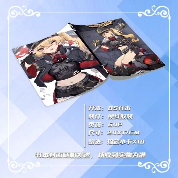 Zenless Zone Zero Luciana de Montefio Zzz Photobook Album Art Photo Book Set Poster Photocard Card Sticker Acrylic Stand Keychain Pin Badge