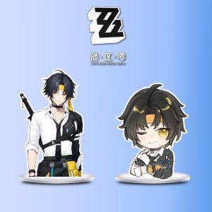 Zenless Zone Zero Asaba Harumasa Zzz Photobook Album Art Photo Book Set Poster Photocard Card Sticker Acrylic Stand Keychain Pin Badge