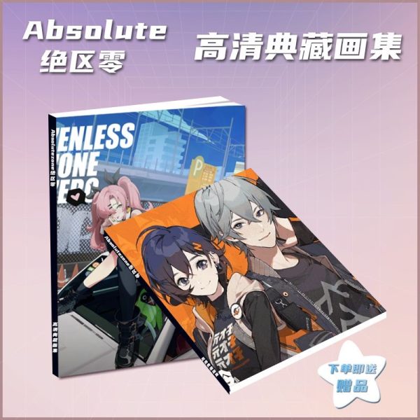 Zenless Zone Zero Belle & Wise Zzz Photobook Album Art Photo Book Set Poster Photocard Card Sticker Acrylic Stand Keychain Pin Badge