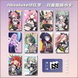 Zenless Zone Zero Belle & Wise Zzz Photobook Album Art Photo Book Set Poster Photocard Card Sticker Acrylic Stand Keychain Pin Badge