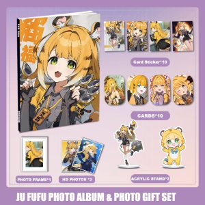 Zenless Zone Zero Ju Fufu Zzz Photobook Album Art Photo Book Set Poster Photocard Card Sticker Acrylic Stand Keychain Pin Badge