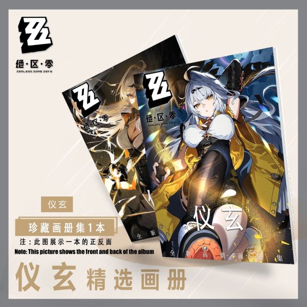 Zenless Zone Zero Yi Xuan Zzz Photobook Album Art Photo Book Set Poster Photocard Card Sticker Acrylic Stand Keychain Pin Badge