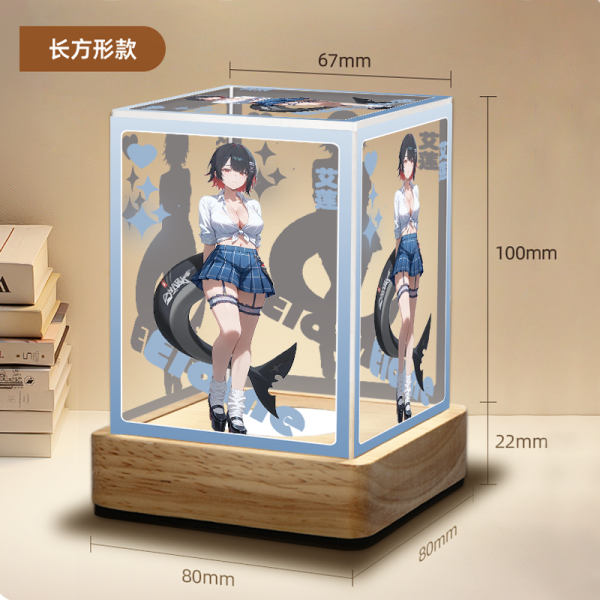 Zenless Zone Zero Ellen Joe Game Acrylic Night Light