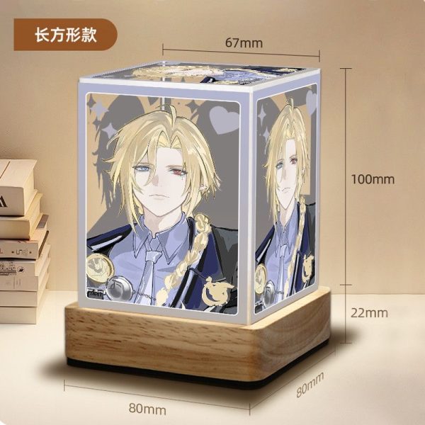 Zenless Zone Zero Hugo Vlad Game Acrylic Night Light