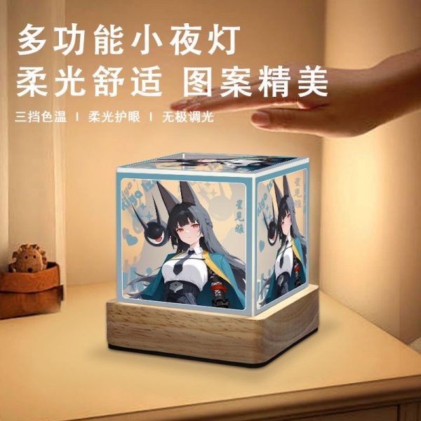 Zenless Zone Zero Hoshimi Miyabi Game Acrylic Night Light
