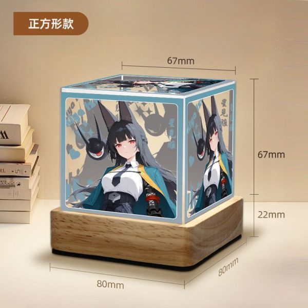 Zenless Zone Zero Hoshimi Miyabi Game Acrylic Night Light