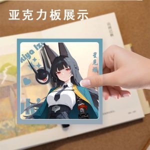 Zenless Zone Zero Hoshimi Miyabi Game Acrylic Night Light