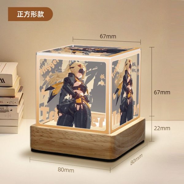 Zenless Zone Zero Trigger Game Acrylic Night Light