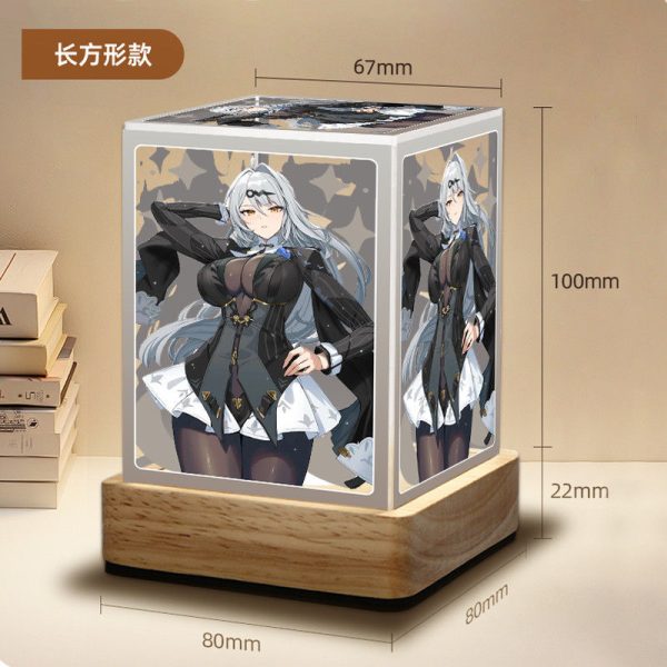Zenless Zone Zero Yi Xuan New Outfits Game Acrylic Night Light