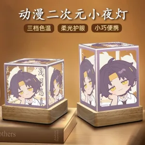 Zenless Zone Zero Asaba Harumasa Game Acrylic Night Light