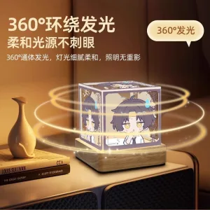 Zenless Zone Zero Asaba Harumasa Game Acrylic Night Light