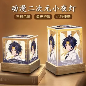 Zenless Zone Zero Asaba Harumasa Game Acrylic Night Light