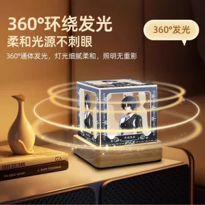 Zenless Zone Zero Asaba Harumasa Game Acrylic Night Light