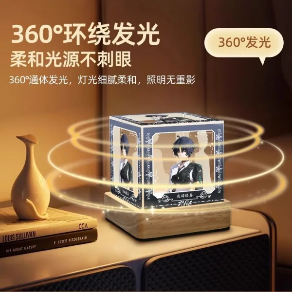 Zenless Zone Zero Asaba Harumasa Game Acrylic Night Light