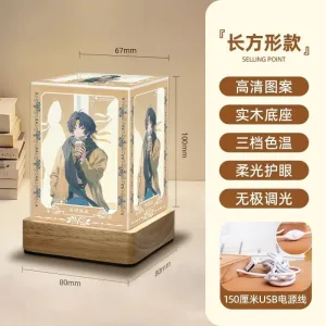 Zenless Zone Zero Asaba Harumasa Game Acrylic Night Light