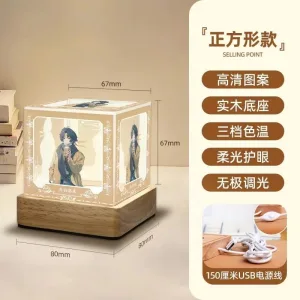 Zenless Zone Zero Asaba Harumasa Game Acrylic Night Light