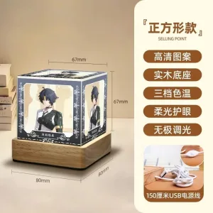 Zenless Zone Zero Asaba Harumasa Game Acrylic Night Light