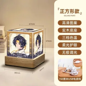 Zenless Zone Zero Asaba Harumasa Game Acrylic Night Light