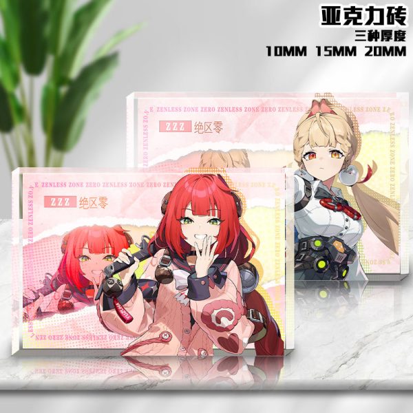 Zenless Zone Zero - Alice Thymefield, Ukinami Yuzuha Fan Art Acrylic Stand