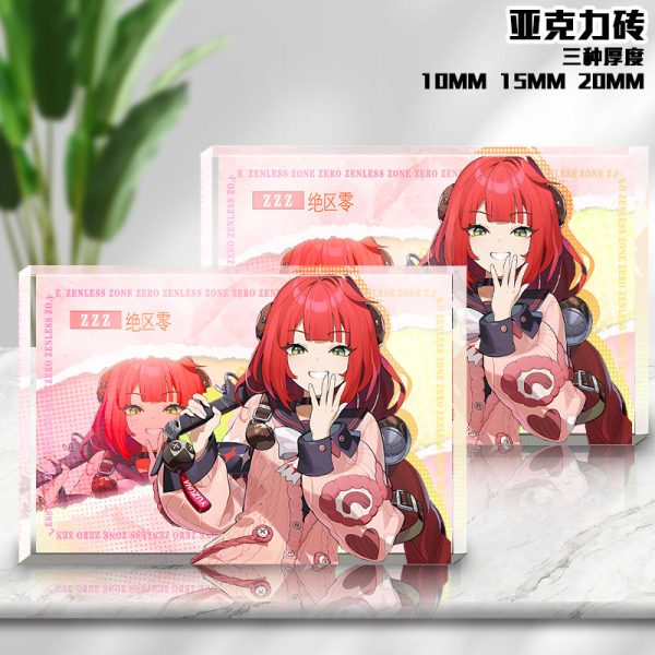 Zenless Zone Zero - Alice Thymefield, Ukinami Yuzuha Fan Art Acrylic Stand