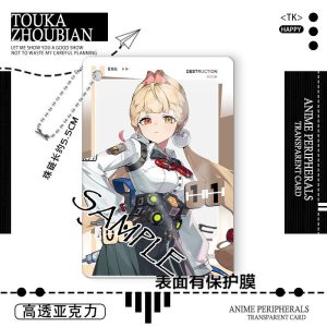 Zenless Zone Zero Ukinami Yuzuha, Alice Thymefield Keychain Acrylic Pendant