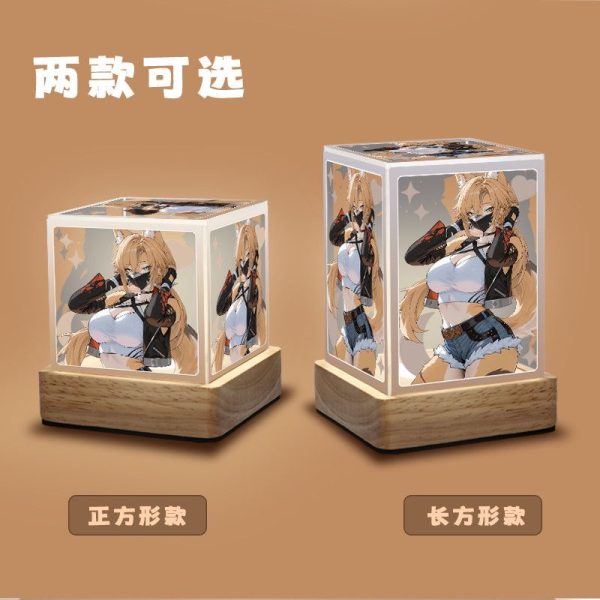 Zenless Zone Zero Pulchra Fellini Game Acrylic Night Light