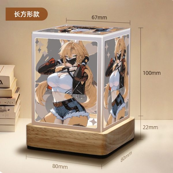 Zenless Zone Zero Pulchra Fellini Game Acrylic Night Light