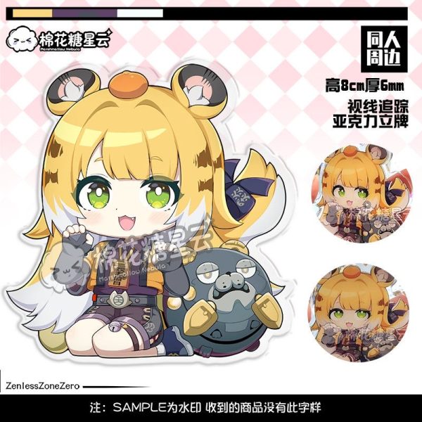 Zenless Zone Zero Ju Fufu Acrylic Stand
