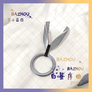 Zenless Zone Zero Hugo Vlad Cosplay Elf Ear Decorations, Hair Accessories Halloween Costume Decoration