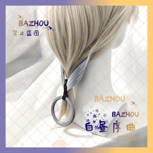 Zenless Zone Zero Hugo Vlad Cosplay Elf Ear Decorations, Hair Accessories Halloween Costume Decoration